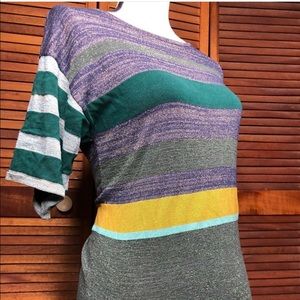 !!SOLD!! Long Multicolor Shimmer Dress